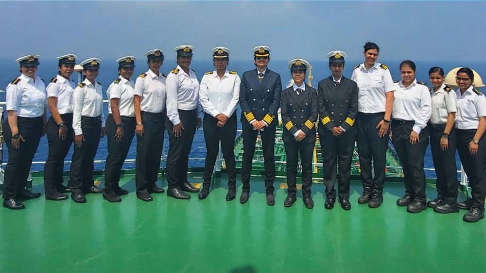 M.T. Swarna Krishna – First vessel in the world with all women officers