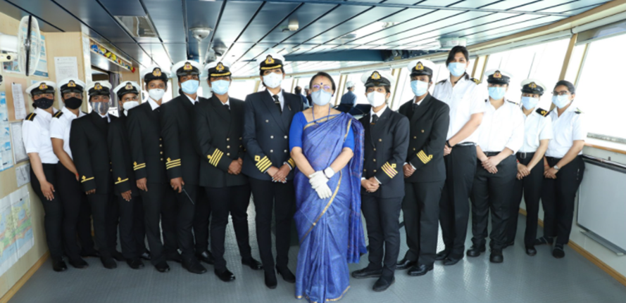 M.T. Swarna Krishna – First vessel in the world with all women officers