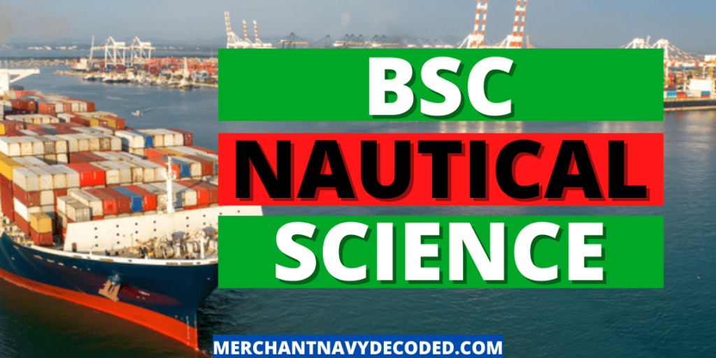 bsc nautical science