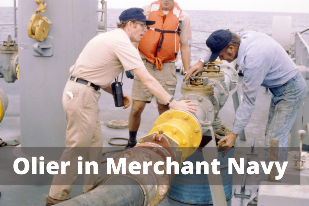 oiler in merchant navy