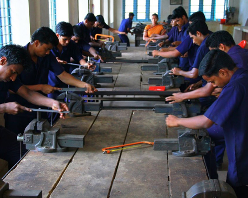 ITI Graduates Training for Merchant Navy