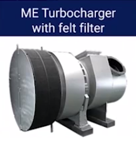 Main engine turbocharger