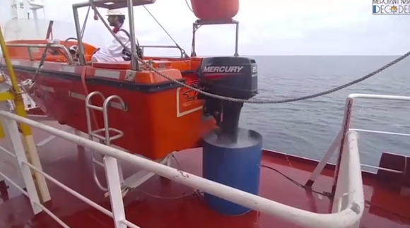 ship emergency boat
