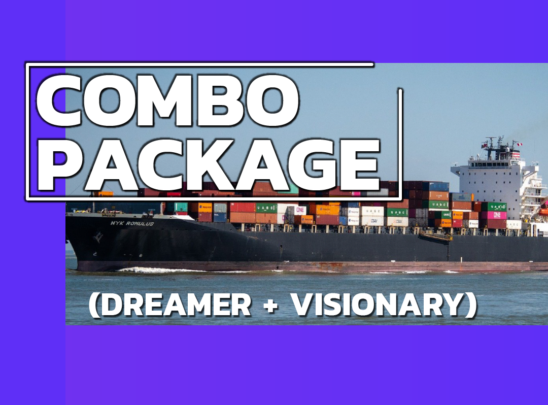 COMBO PACKAGE (Dreamer and Visionary Package combined, SAVE Rs 500/)