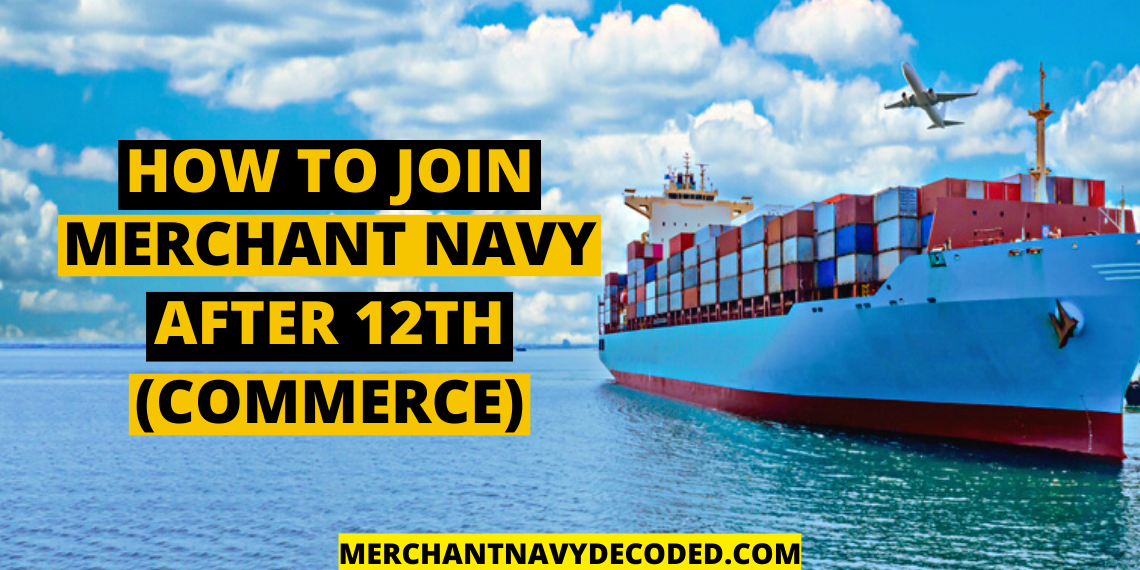 can a commerce student join merchant navy