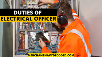 Duties of Electrical Officer