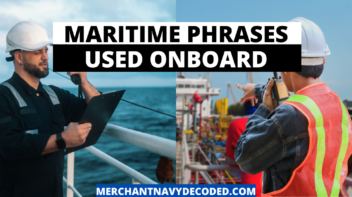 Maritime Phrases Used Onboard