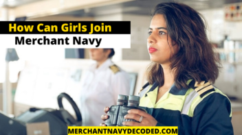 How can girls join merchant navy