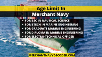 Age Limit In Merchant Navy