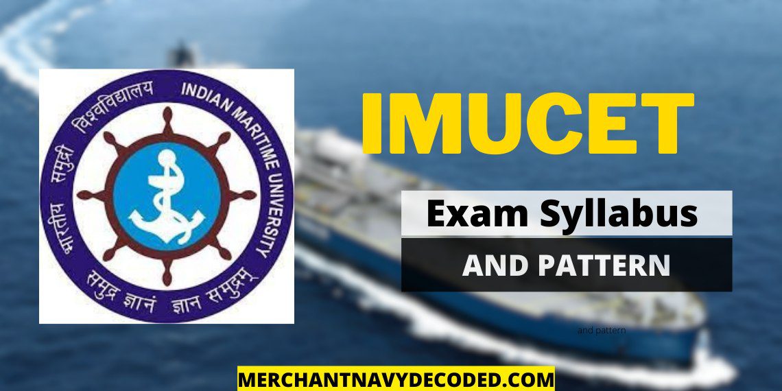 IMUCET exam syllabus and pattern