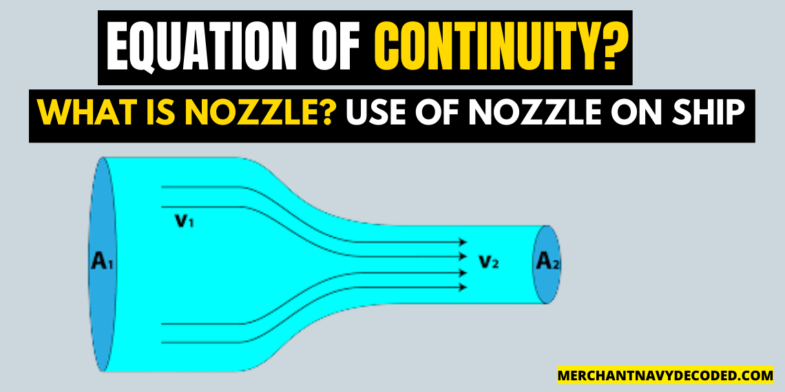 Equation of Continuity