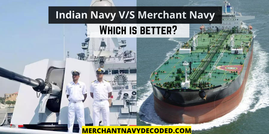 Indian Navy vs merchant navy