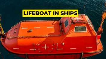 lifeboat in ships