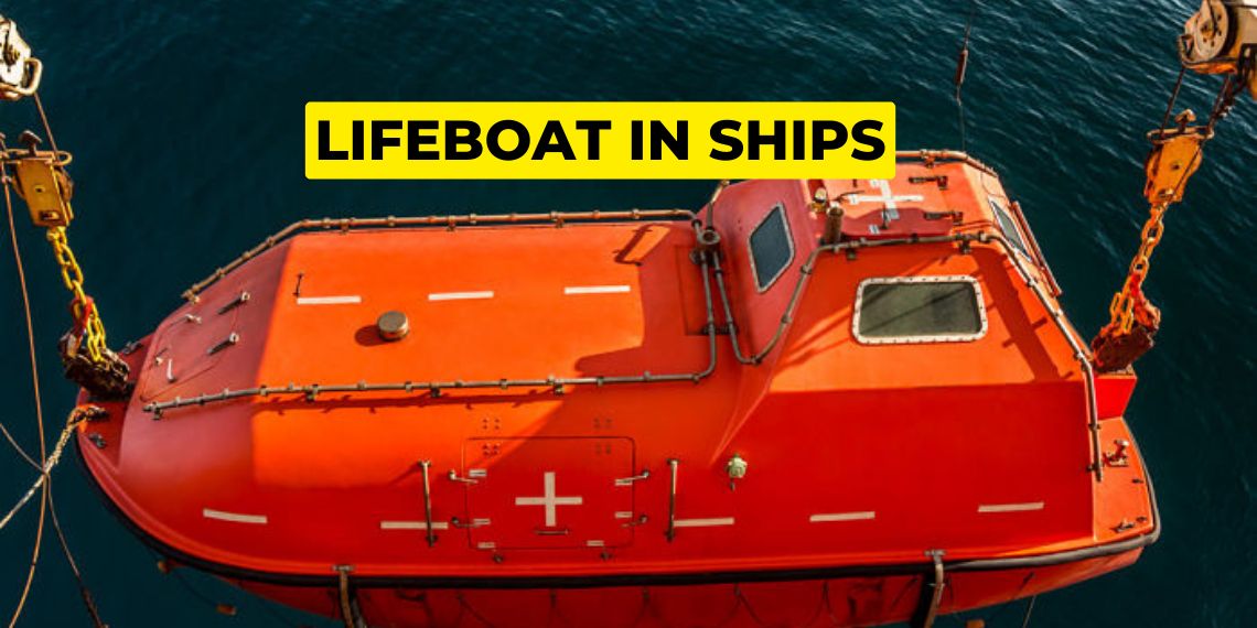 lifeboat in ships