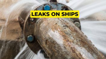 leaks on ship