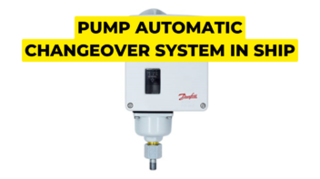 Pump Automatic Changeover System in ship