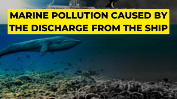 Marine Pollution caused by the Discharge from the Ship