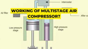 working of multistage air compressor