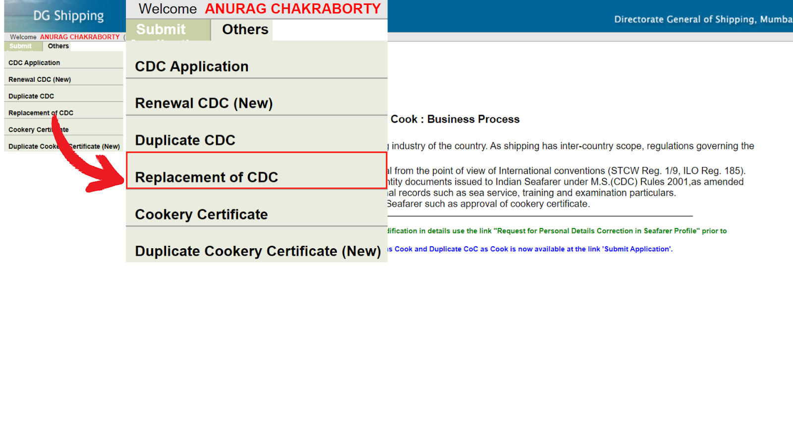 How to apply for CDC Replacement?