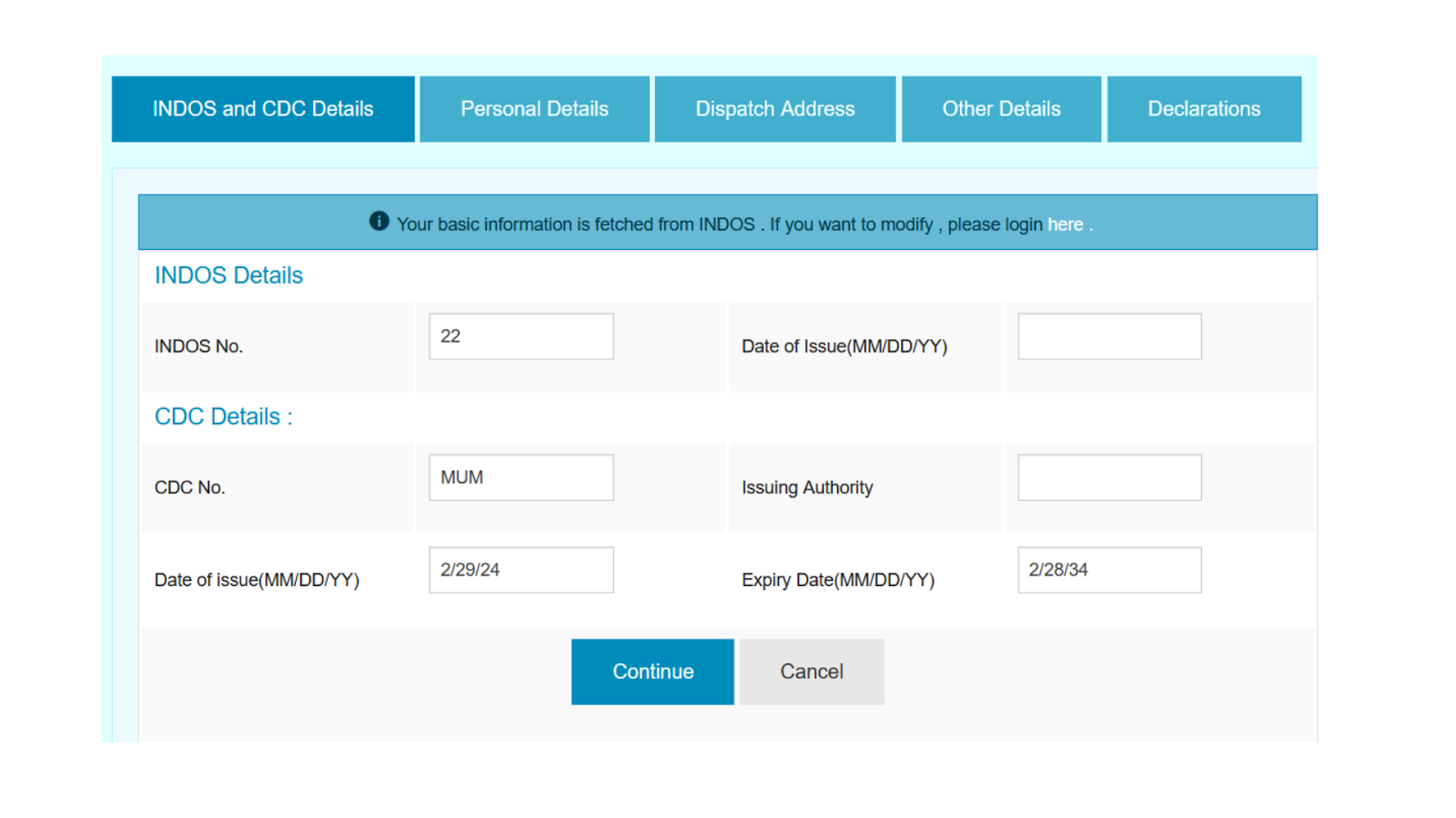 How to apply for SID