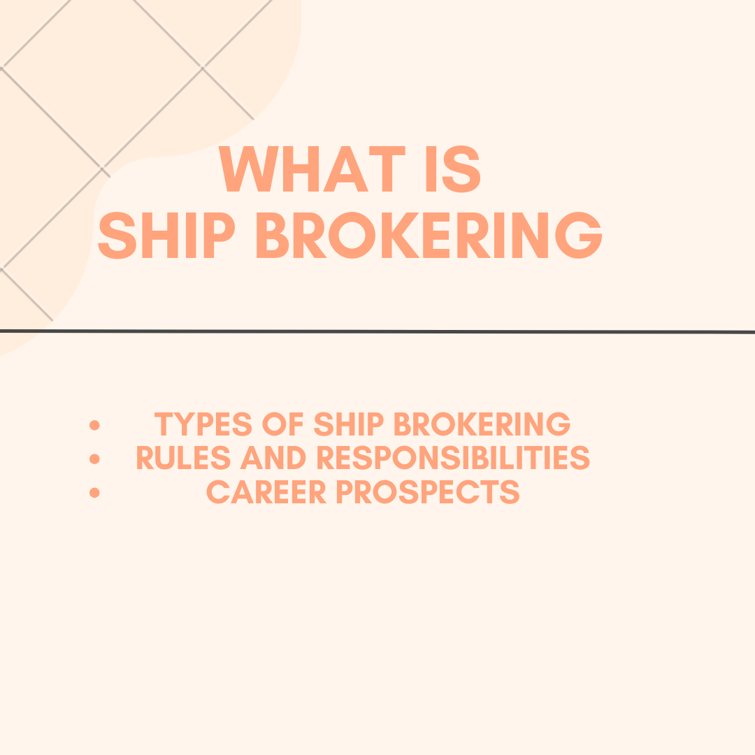 what is ship brokering 