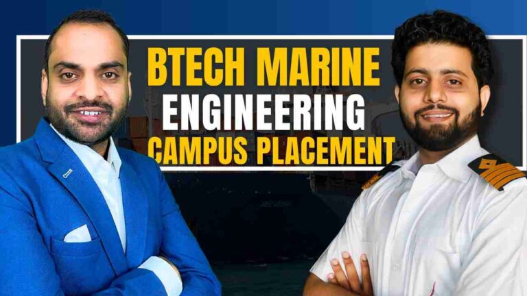 B.Tech Marine Engineering Campus Placement
