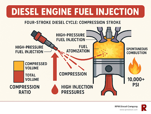 Fuel Injector in Marine Diesel Engine - Merchant Navy Decoded