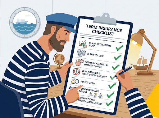 Term Insurance checklist