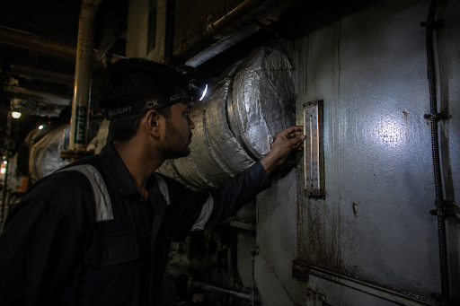 Testing of engine room fans