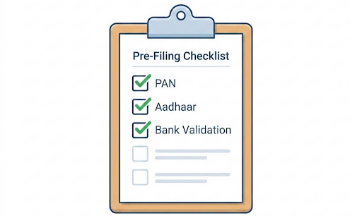 Check Before Filing ITR for Refund