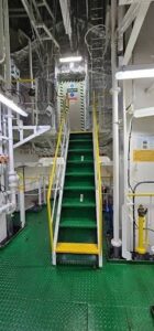 Emergency Exit on a Ship