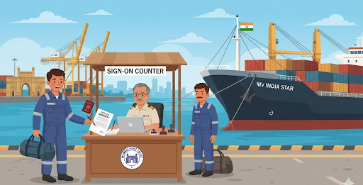 How Are Days Counted When You Sign On From an Indian Port