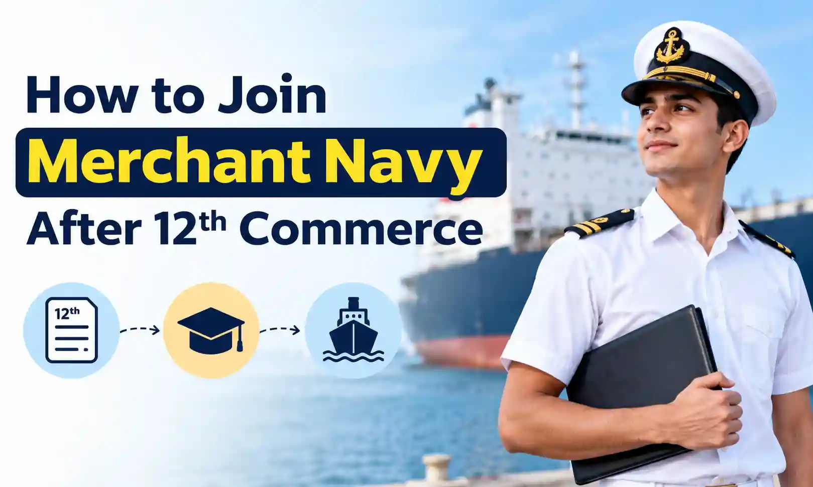 How to Join Merchant Navy After 12th Commerce