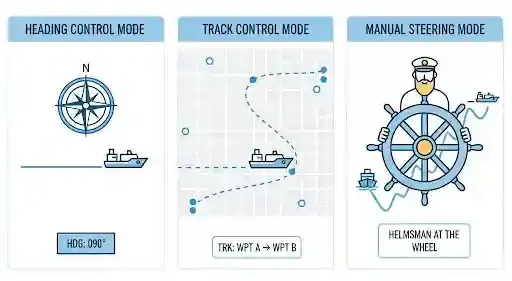 Types of Ship Autopilot Operation